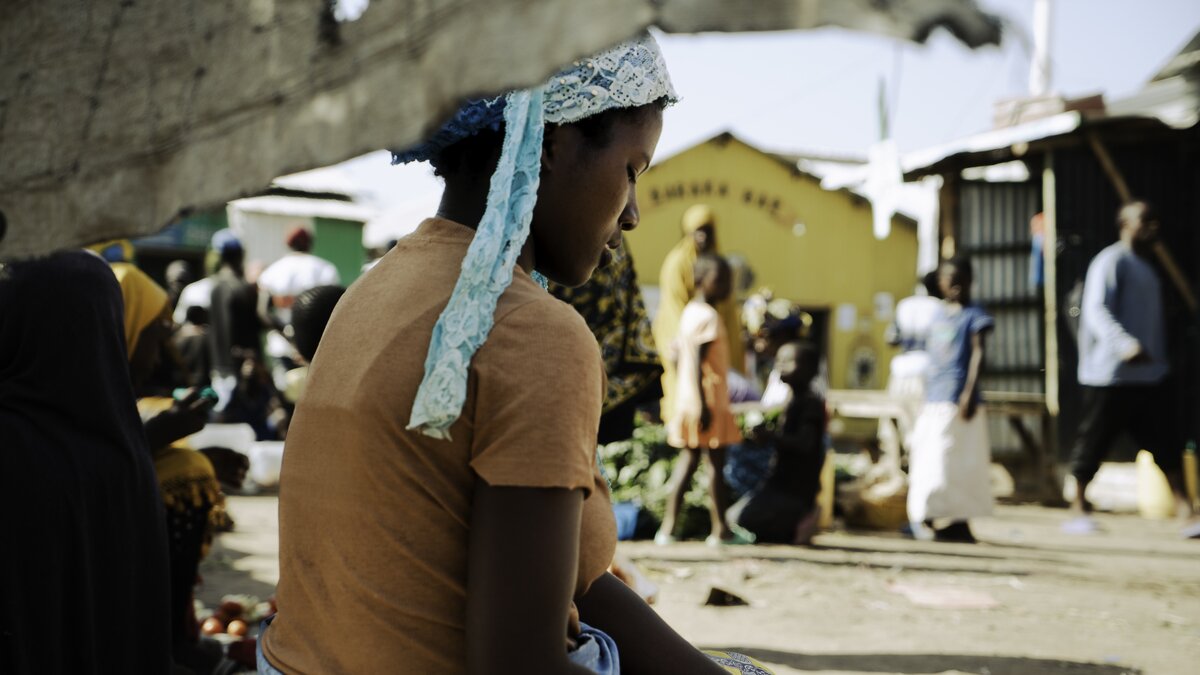 Kakuma refugee camp, Turkana County, Kenya.